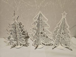 Weihnachtsbaum 4-seitig